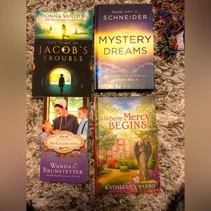 4 book Christian fiction and non fiction bundle